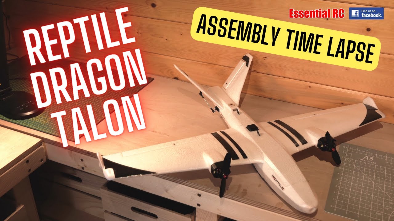 Reptile Dragon TALON | Essential RC ASSEMBLY TIME LAPSE