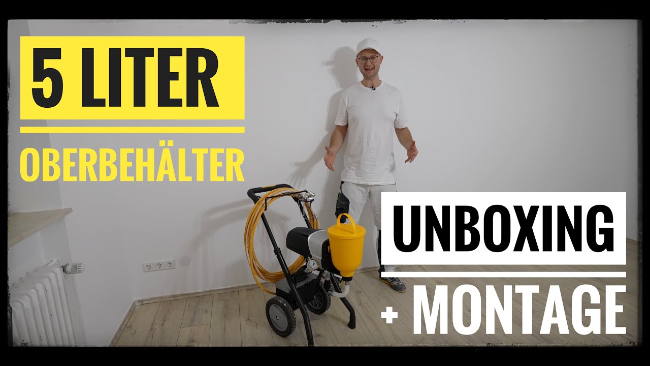 Wagner PP90 Hopper Unboxing + Montage   4K