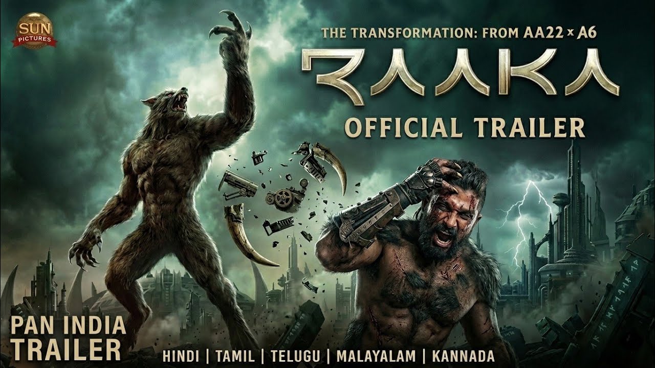 RAAKA Official Trailer | Allu Arjun | Atlee Kumar | Deepika Padukone