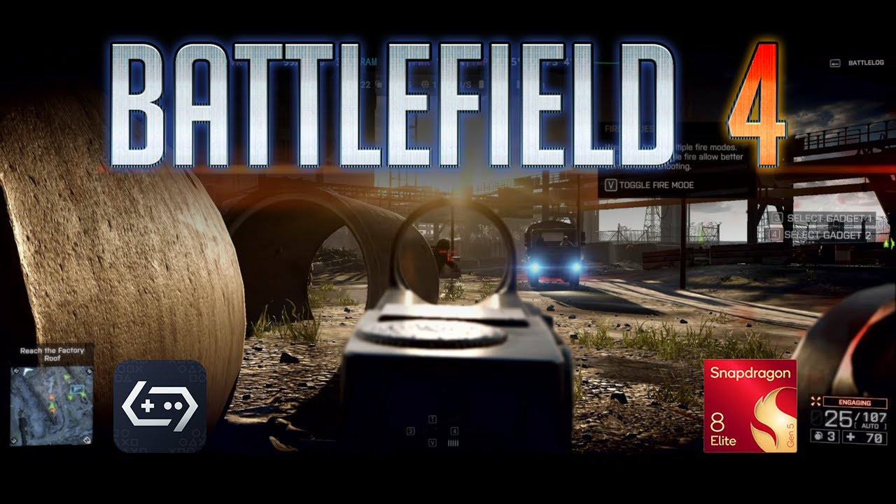 Battlefield 4 Ultrawide Resolution на Snapdragon 8 Elite Gen 5 - Gamehub