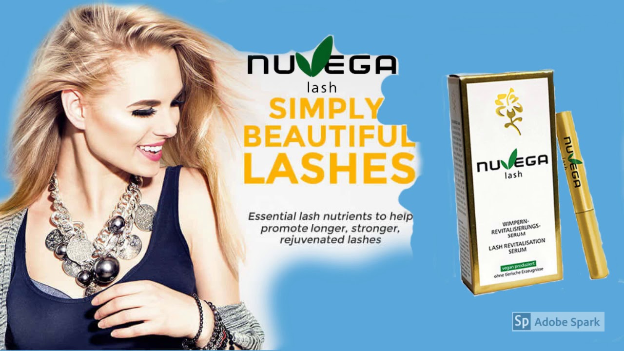 nuvega lash natural vegan eyelash & eyebrow growth serum - uses