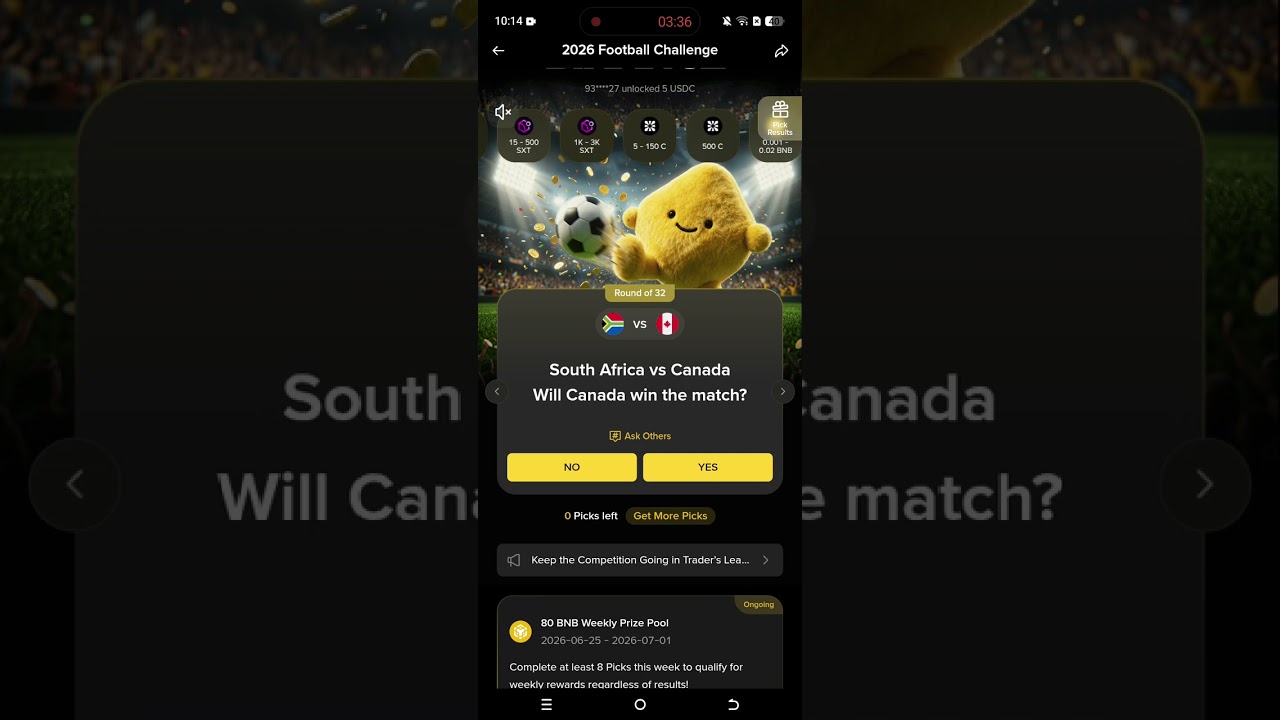Binance 2026 Football challenge compaign || Free earning 🎉🤑 || New video 