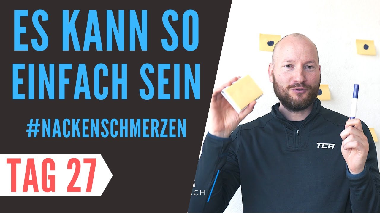 🚩Nackenschmerzen l&ouml;sen