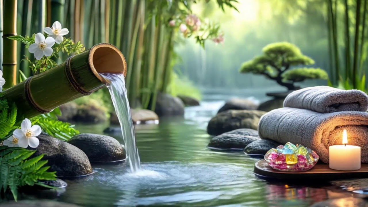 Deep Sleep Relaxing Music 🌻 Anxiety Relief, Peaceful Mind & Relaxation 4