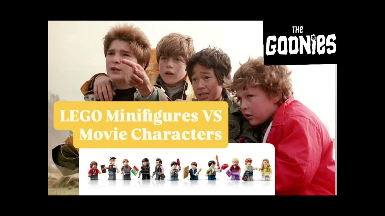 21363 LEGO The Goonies minifigures VS Movie Characters