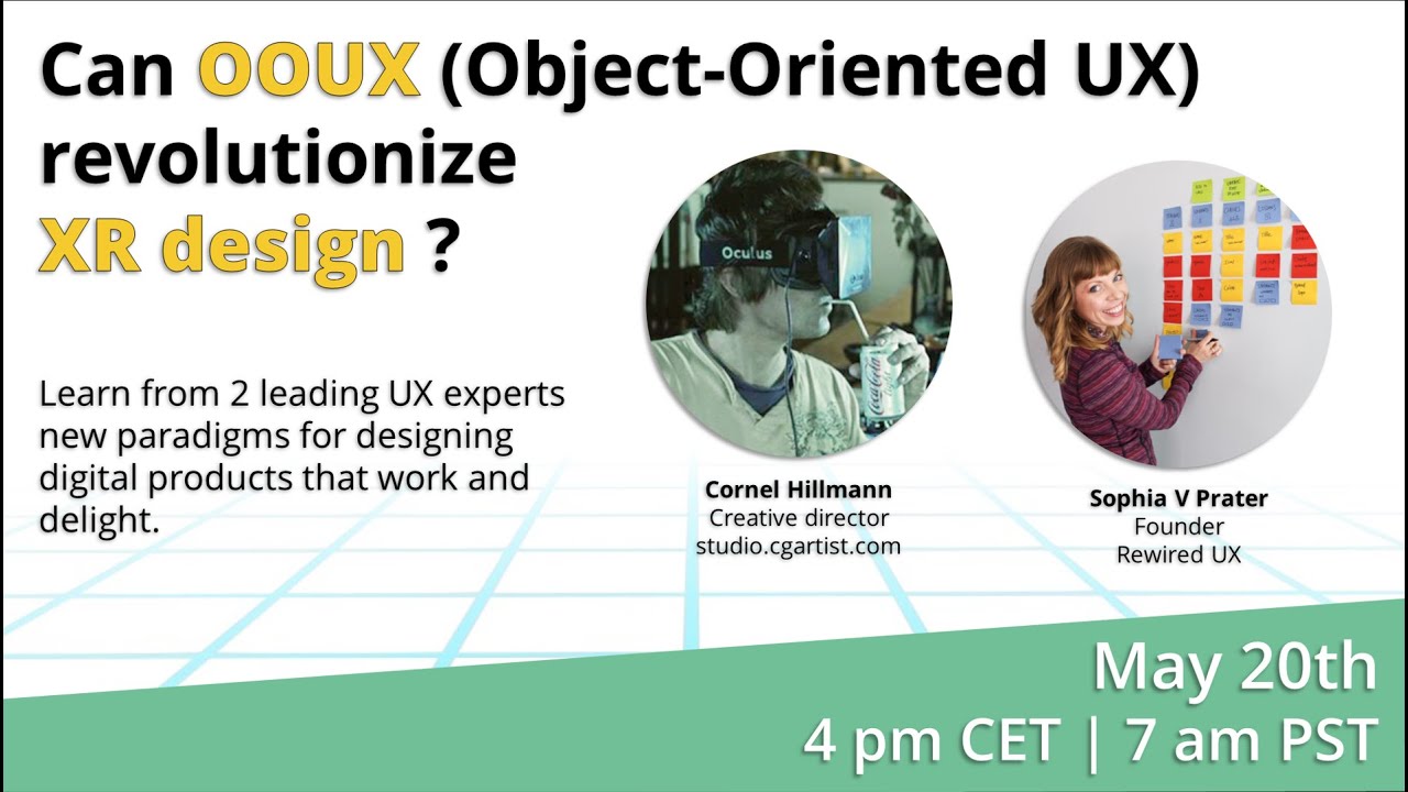 Can OOUX (Object-Oriented UX) revolutionize XR design?