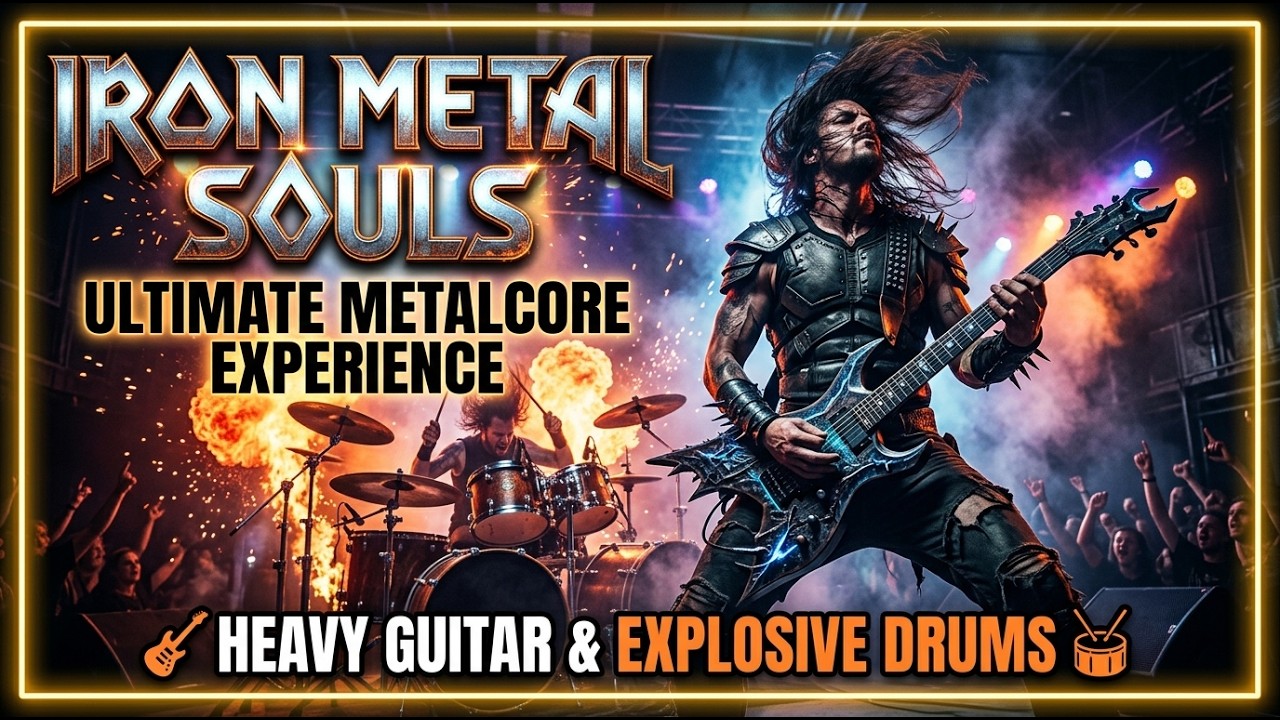Best Iron Metal Souls 🔥 Ultimate Metalcore Experience ⚡ Heavy Guitar & Explosive Drums