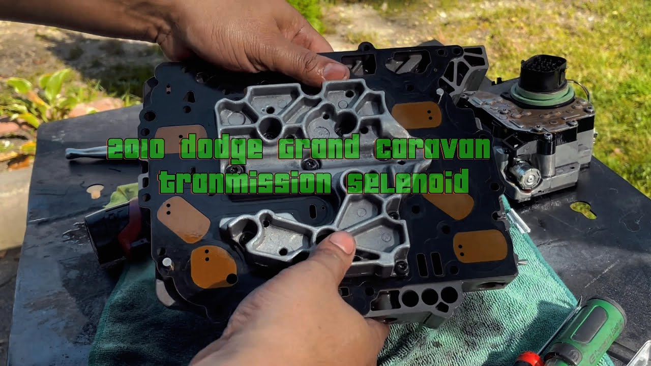 2010 Dodge Caravan, Grand Caravan Transmission Solenoid Block  replacement