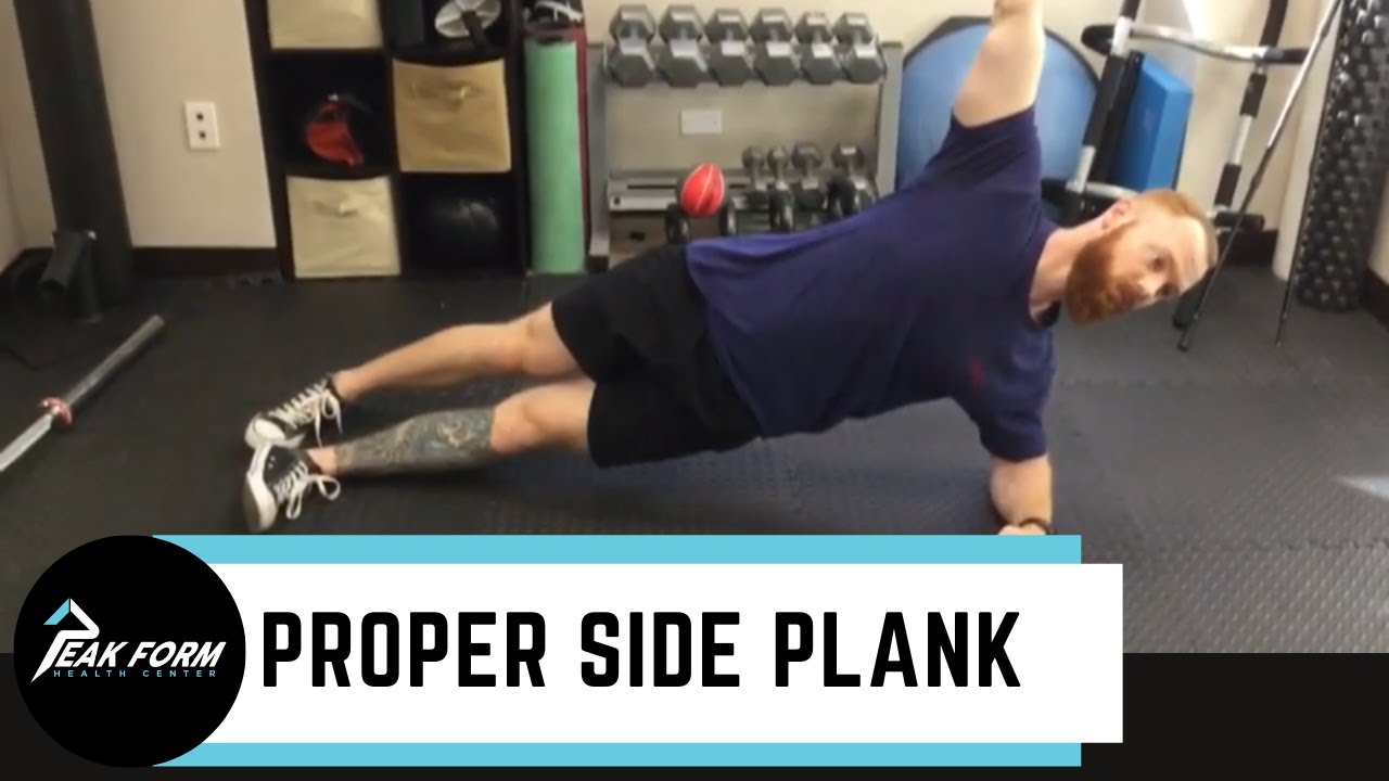 How to Perform a Proper Side Plank | San Diego Chiropractic and Functional Fitness
