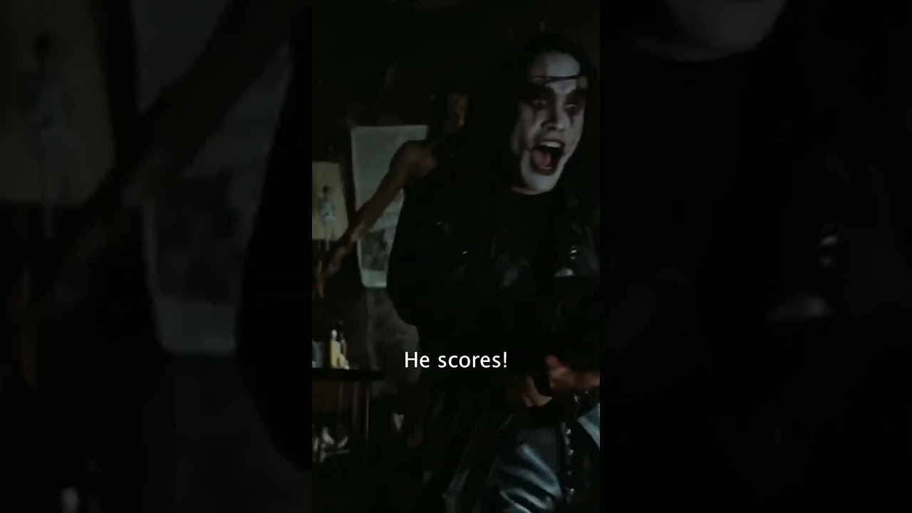 Don't you ever f*cking die?! #thecrow #brandonlee