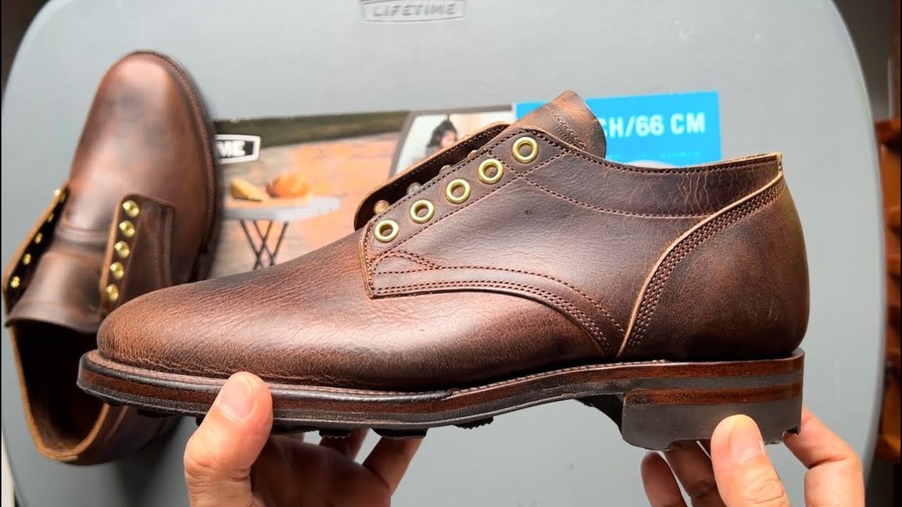 Viberg 145 Oxford - 2030 last_ Horween's Rowdy Dachshund