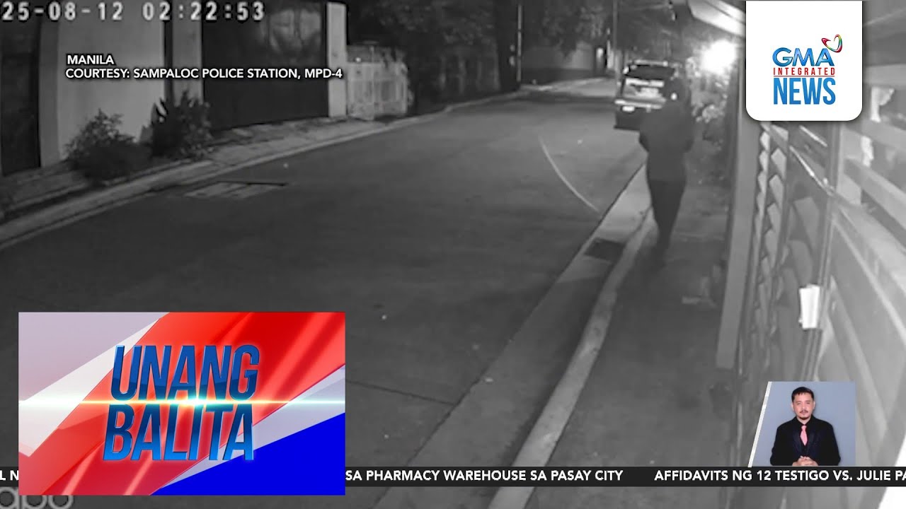 Huli-cam &ndash; Lalaki, nambasag ng SUV; tinangay ang abot sa P40,000 halaga ng mga gamit | Unang Balita