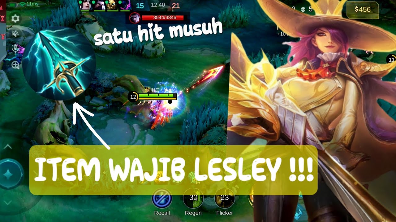 LESLEY BUILD 1 HIT !! CLAUDE FIGHTER PUN LEWAT !!! MUSUH MODARRRR !!