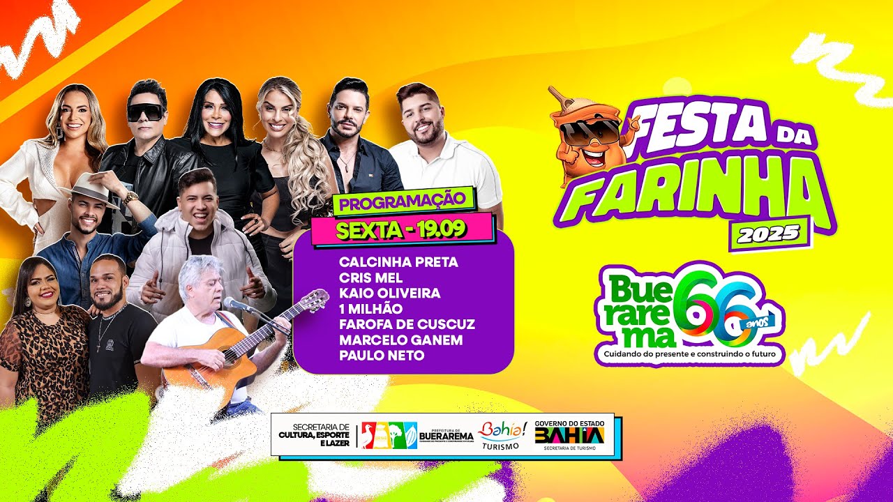 FESTA DA FARINHA 2025 - SEXTA 19/09/2025