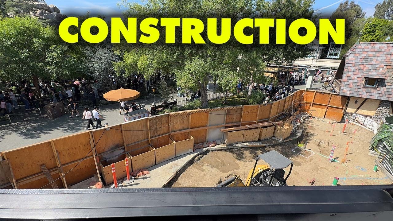 Disneyland Construction views | 2026-03-27