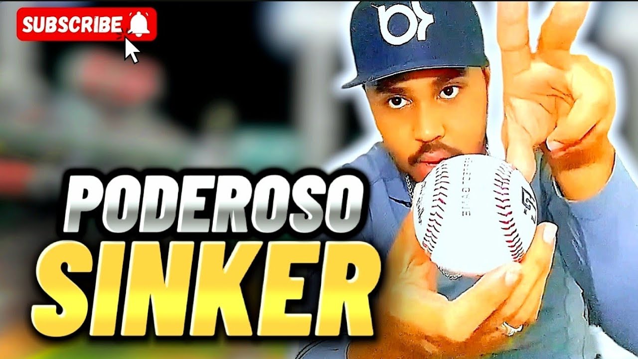 COMO AGARRAR Y LANZAR UN SINKER EN BÉISBOL ( Poderoso Sinker, Nasty pitch ) #MLB