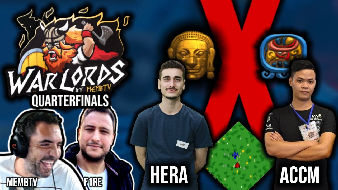 @HeraAgeofEmpires2 VS @ACCMAgeOfEmpires2 | Casting FINAL GAME WARLORDS QF | With @MembTV