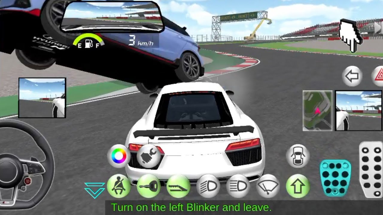 Massive Car Accident in 3D Driving Class | Audi R8 Crushed by Another Car 😱🔥