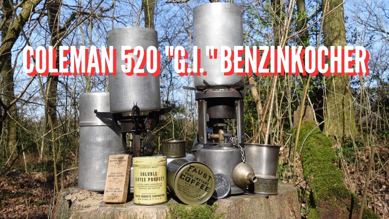 US WWII Benzinkocher Coleman 520