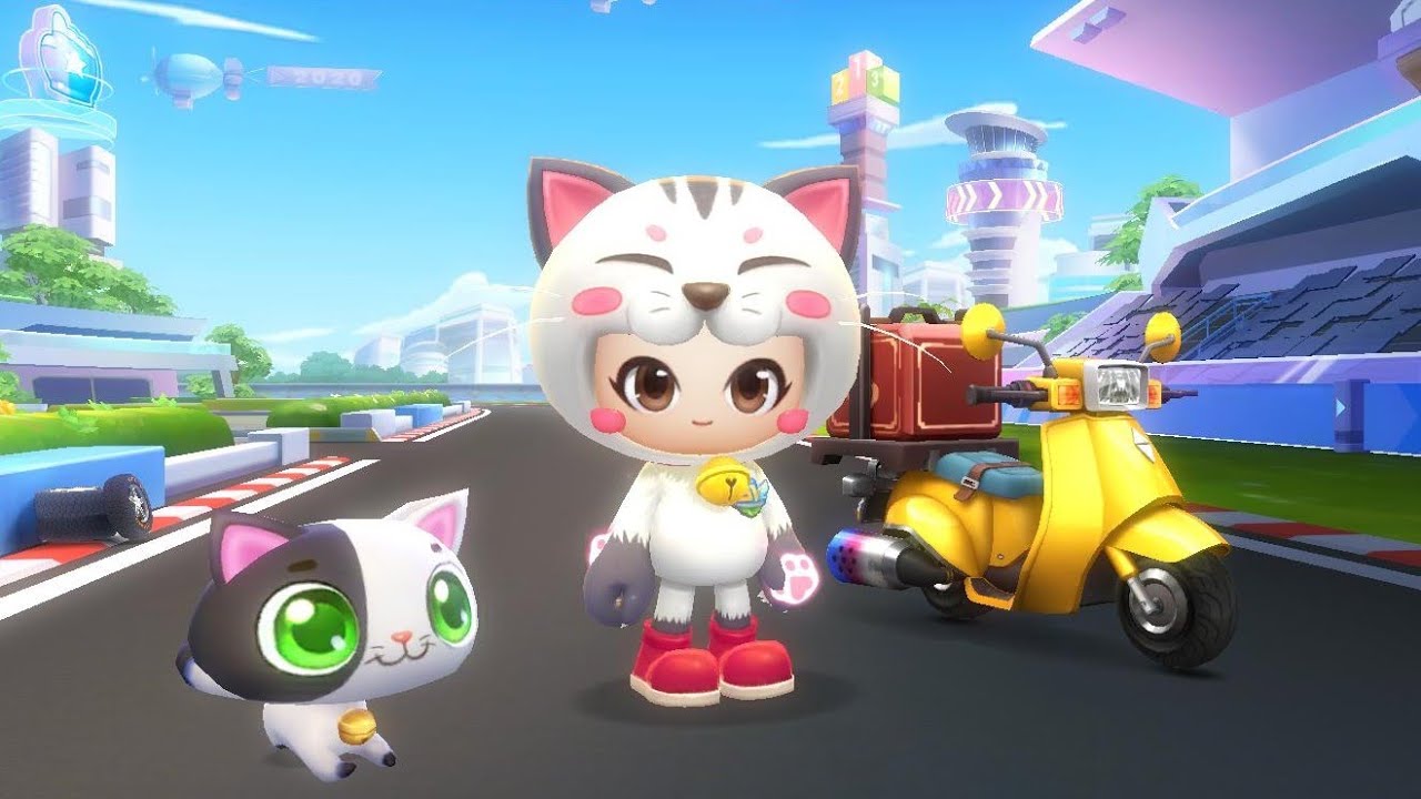 추억의 그카트: 팀킬장인 옐로우 스쿠터 [카러플]