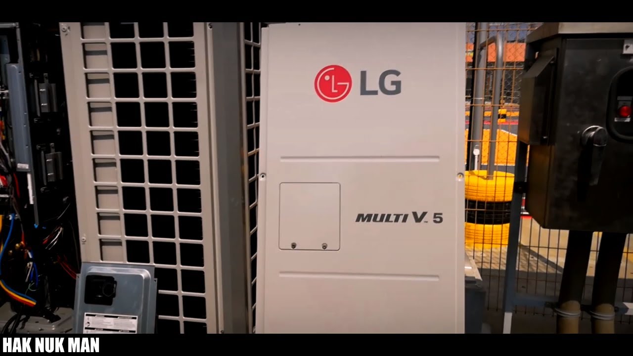 LG Multi V 5 Outdoor Unit Inside Components VRF System