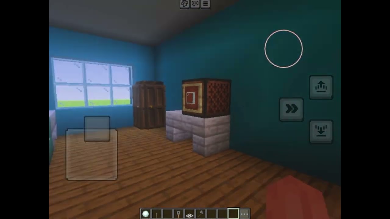 Hello neighbor prototype trailer in Minecraft