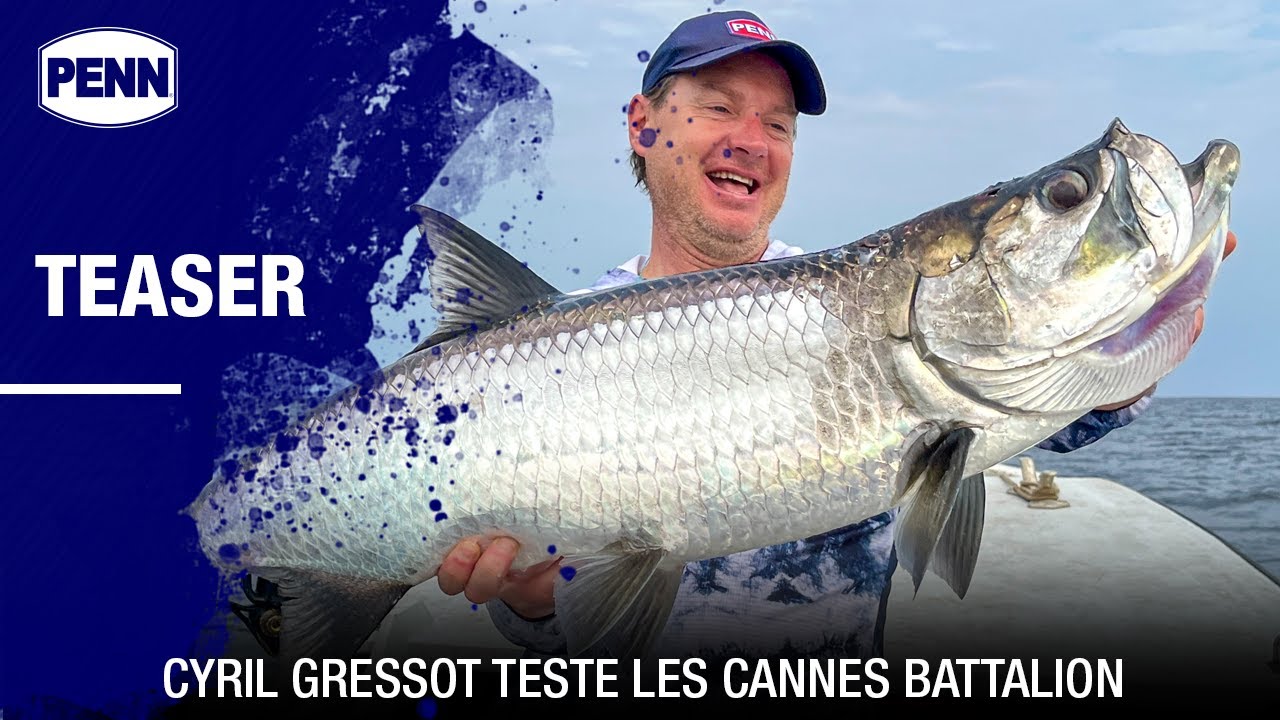 Cyril Gressot teste les cannes PENN Battalion Solid Carbone aux Bijagos !
