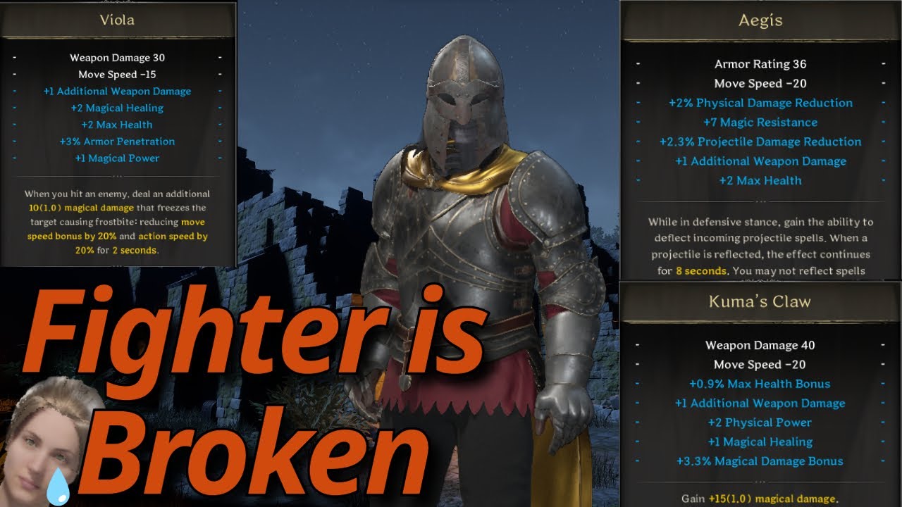 Fighter is BROKEN... but I'm playing Barbarian and Warlock - Dark and Darker HR Trios