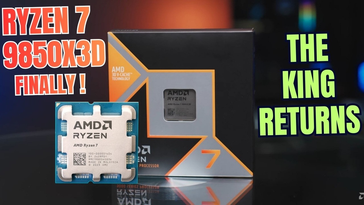 AMD Ryzen 7 9850X3D: Release Date, Pricing & Gaming Performance Breakdown!