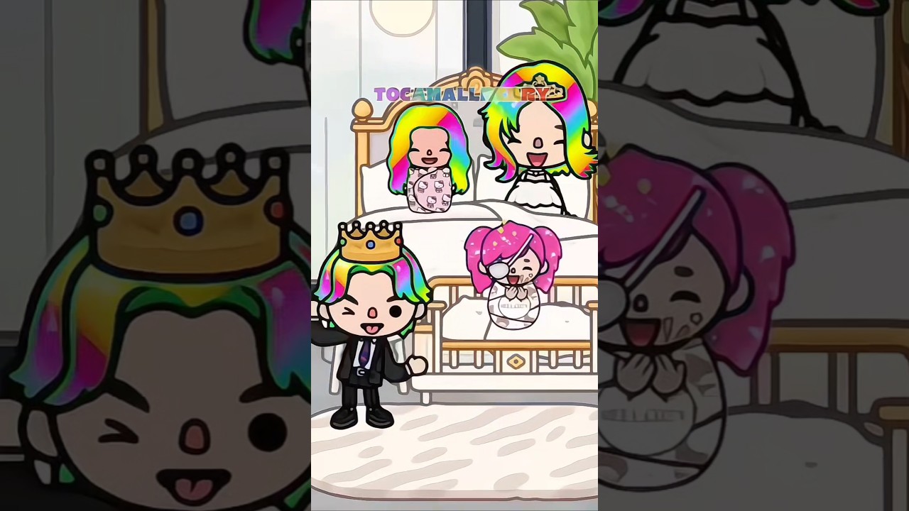 🥺Can I be a princess👸🏼 #tocaboca #tocalifeworld #shorts #fyp