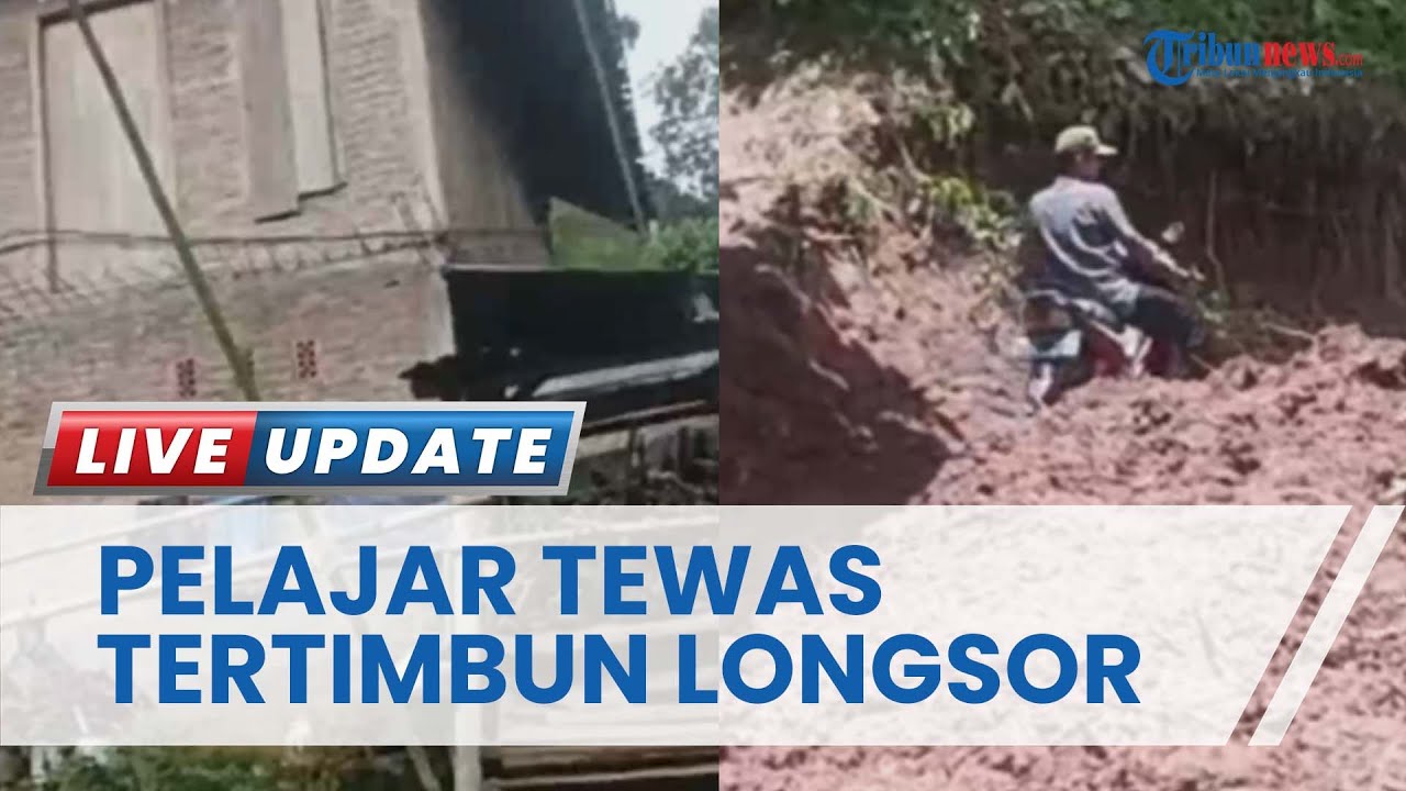 Siswi SMAN 2 Padang Tewas Tertimbun Longsor di Pesawaran Sepulang Sekolah, Korban Terseret Material