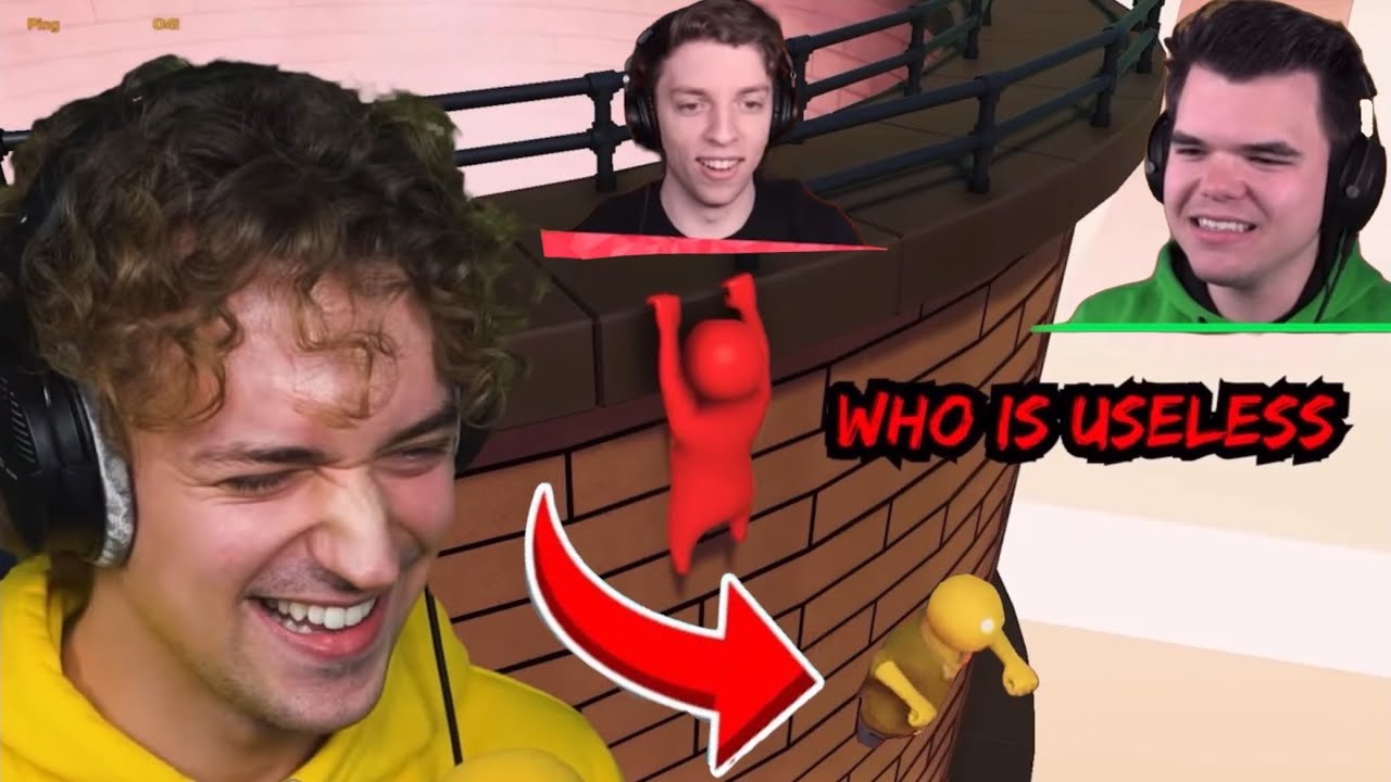 HILARIOUS Gang Beast compilation | ft. Slogo, Jelly, and Crainer