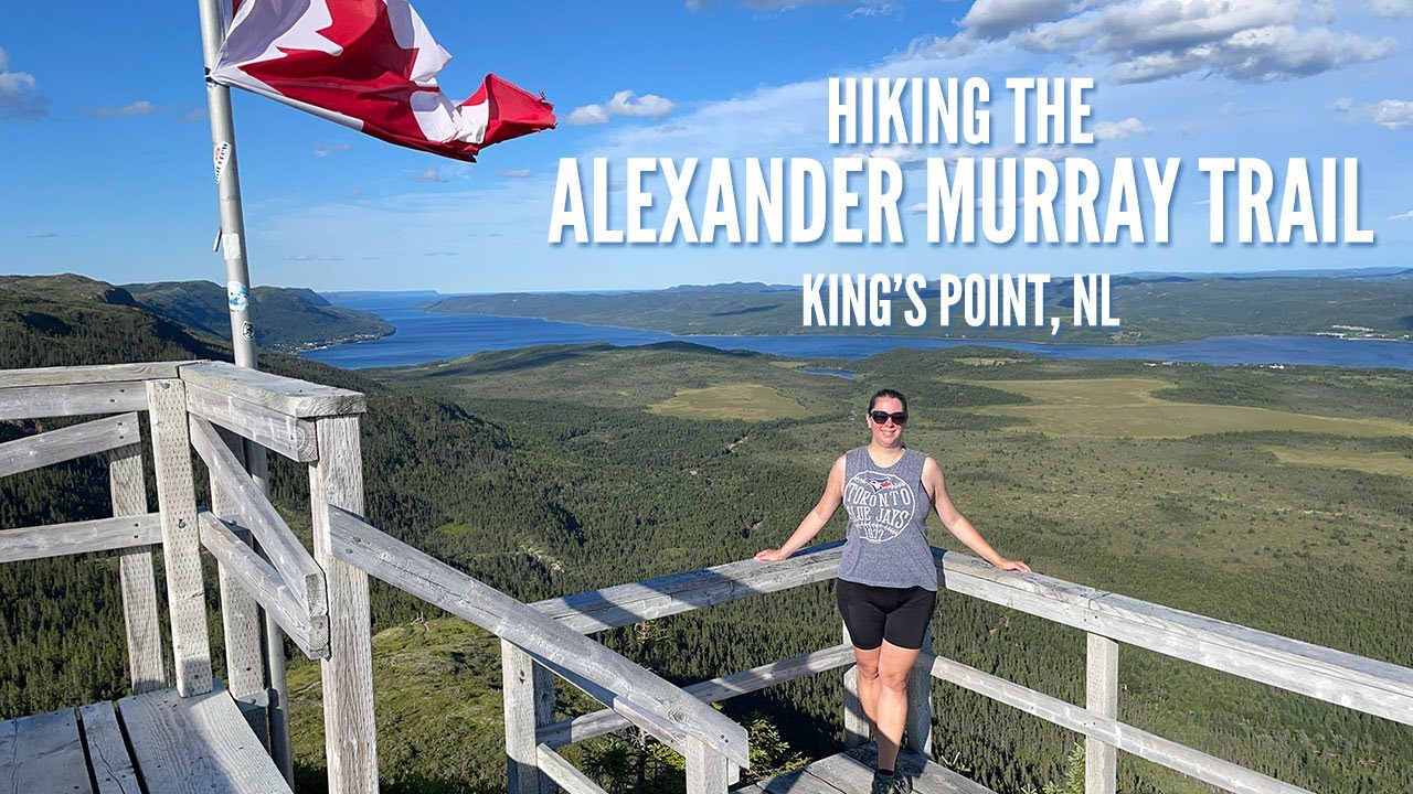 Hiking Alexander Murray Trail in King's Point, Newfoundland