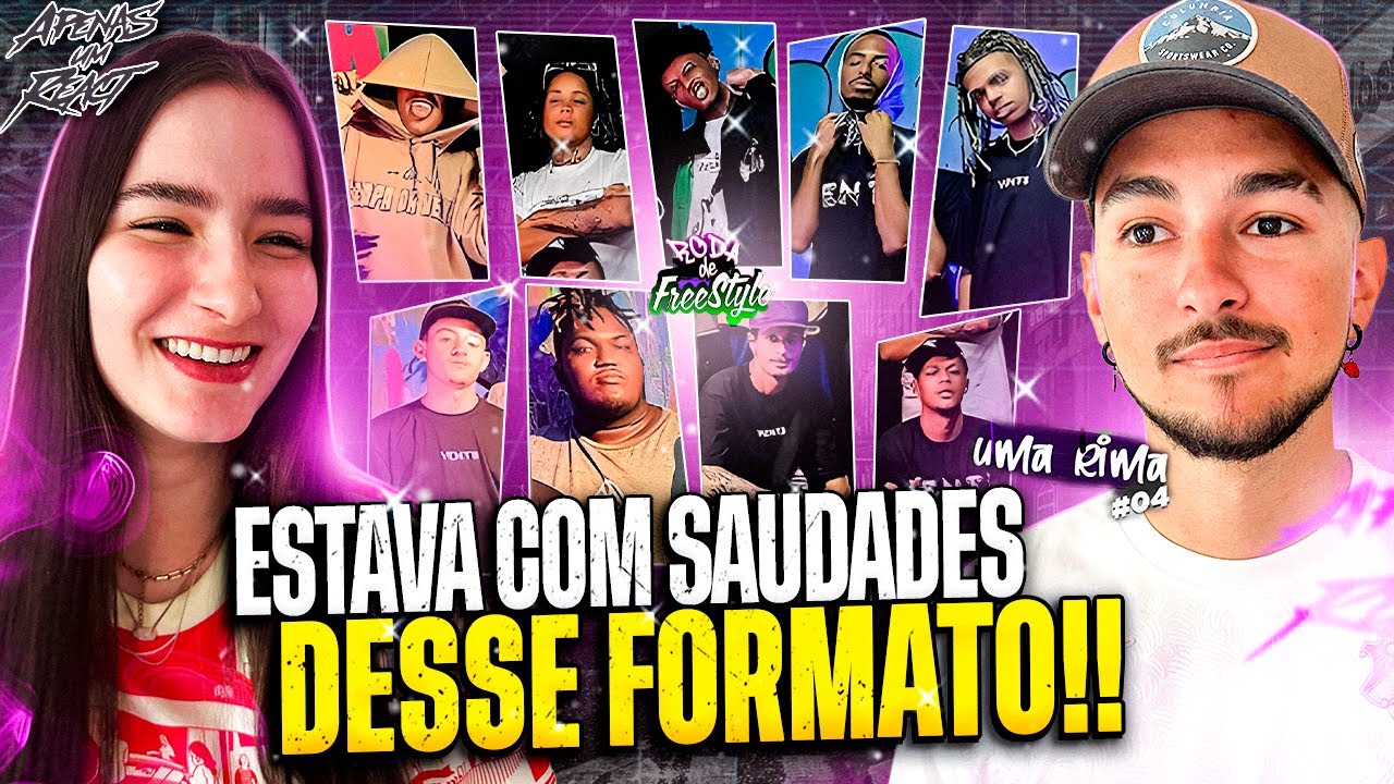 RODA DE FREE #27 UMA RIMA 04 | Tropa da Vents | Apenas um react