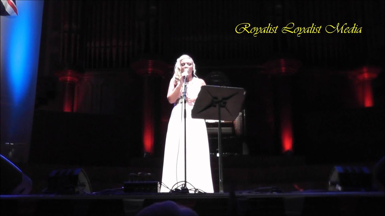 Lisa From Battalion Sings Chocolate Soldier @ Ulster Hall Celebrations 2012