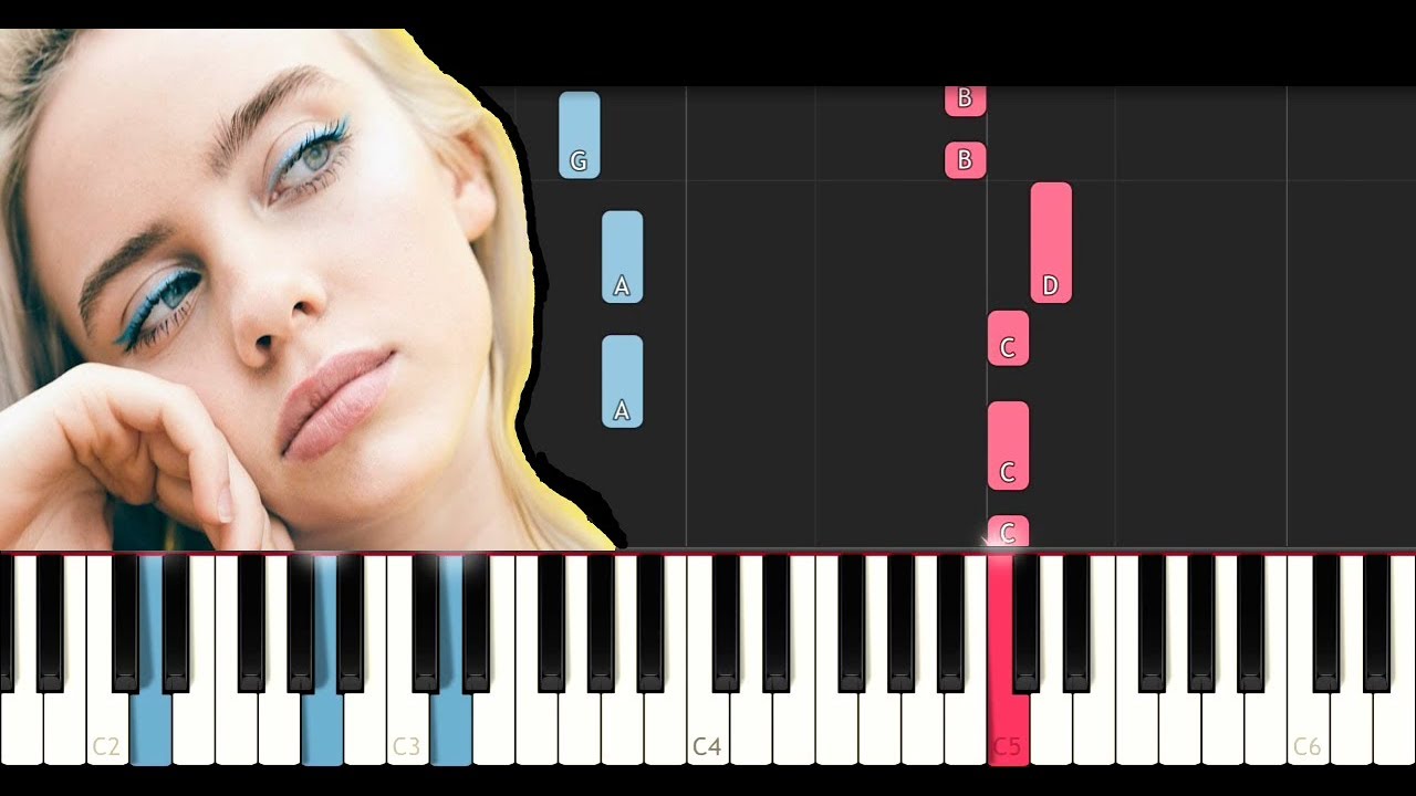 Billie Eilish - Watch (Piano Tutorial)