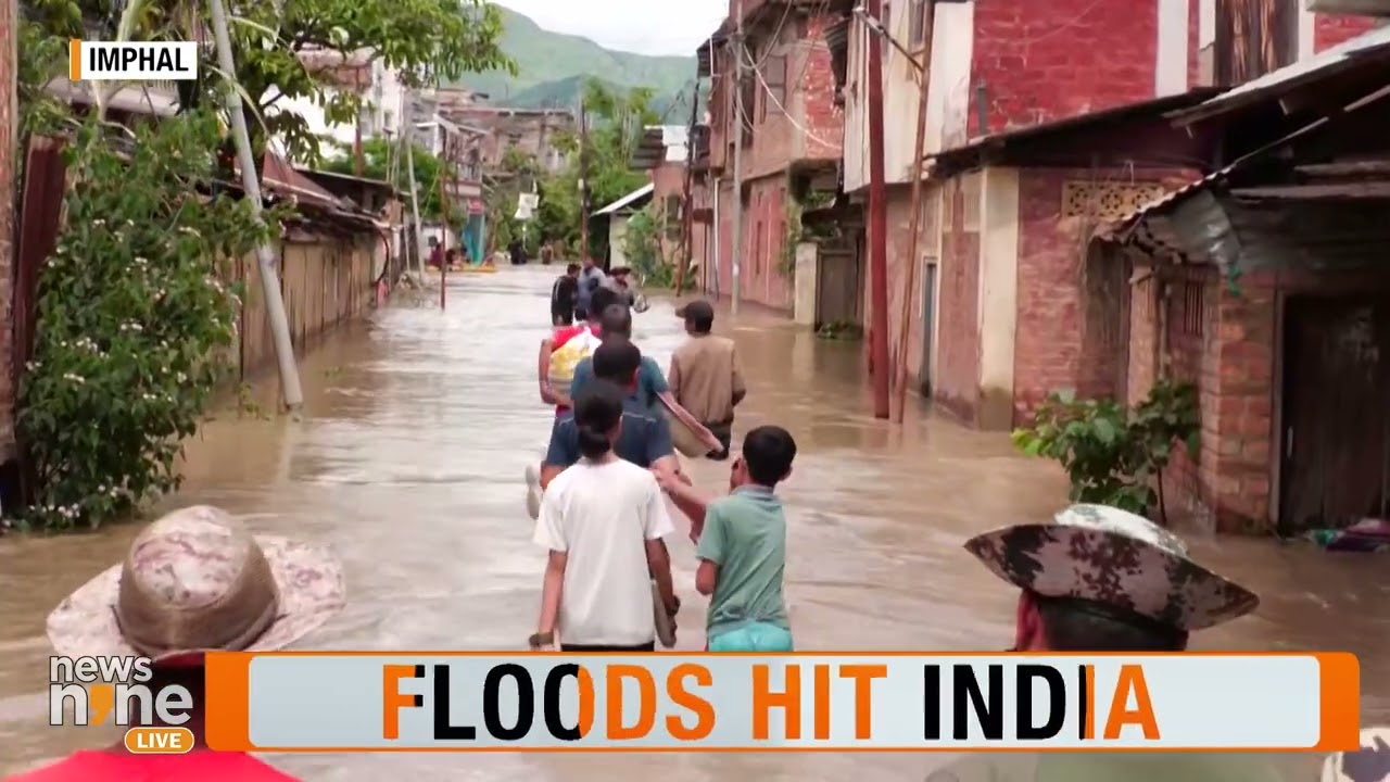 Floods Hit India: Devastation in Manipur, Assam, and Himachal Pradesh | News9