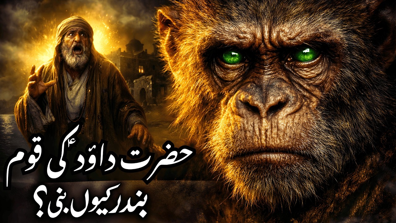 Hazrat Dawood Ki Ummat Bandar Kyo Bani - Qasas e Anbiya - Why did dawud as ummah become monkey Waqia