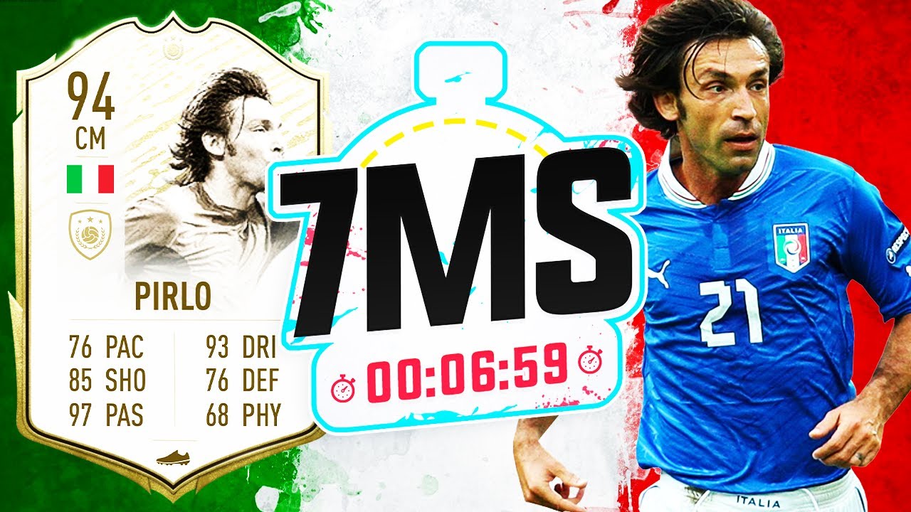 94 ГЛАВНЫХ МОМЕНТА PIRLO 7-МИНУТНЫЙ КОНСТРУКТОР СОСТАВА ПРОТИВ AJ3!! - FIFA 20 ULTIMATE TEAM