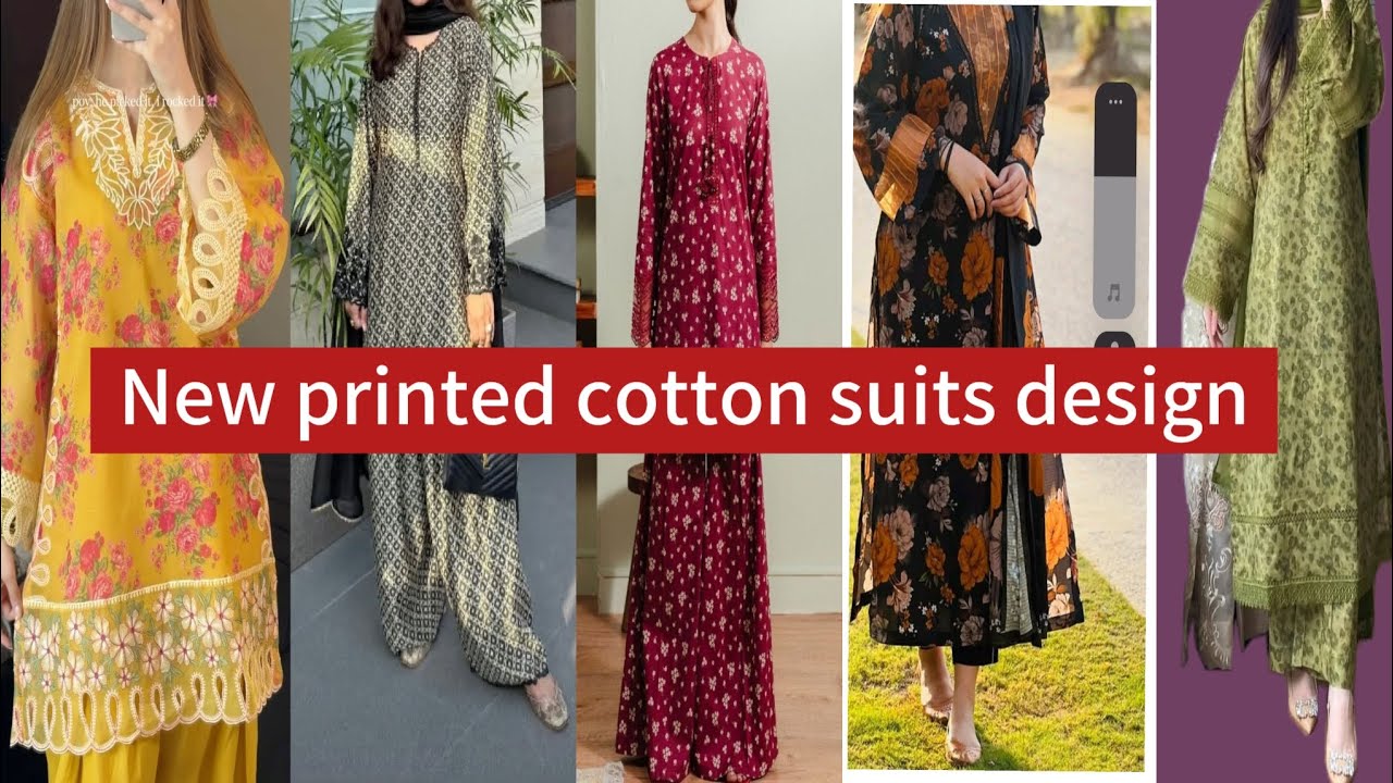 New printed all over cotton suits with palazo 2026 / with lace tutorial 