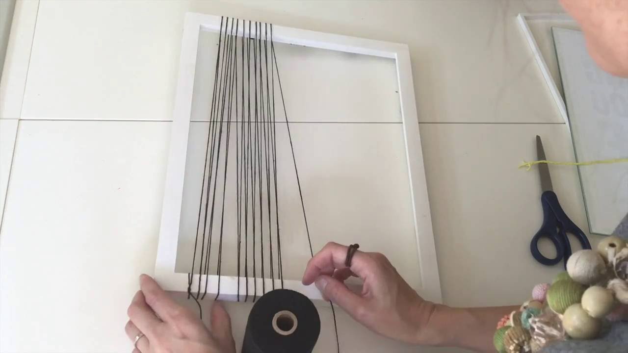 Warping a Frame Loom