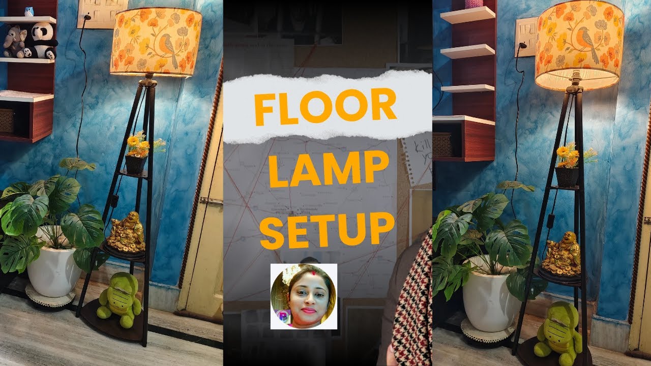 Tripod Floor Lamp Assembly | Easy Step-by-Step Setup at Home
