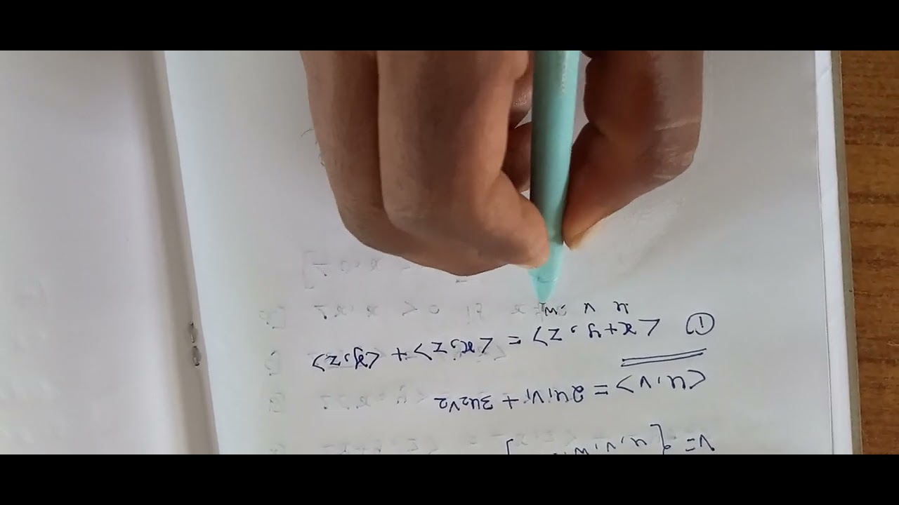 inner product space