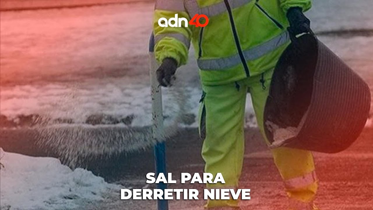Explainer: ¿sal para derretir nieve?