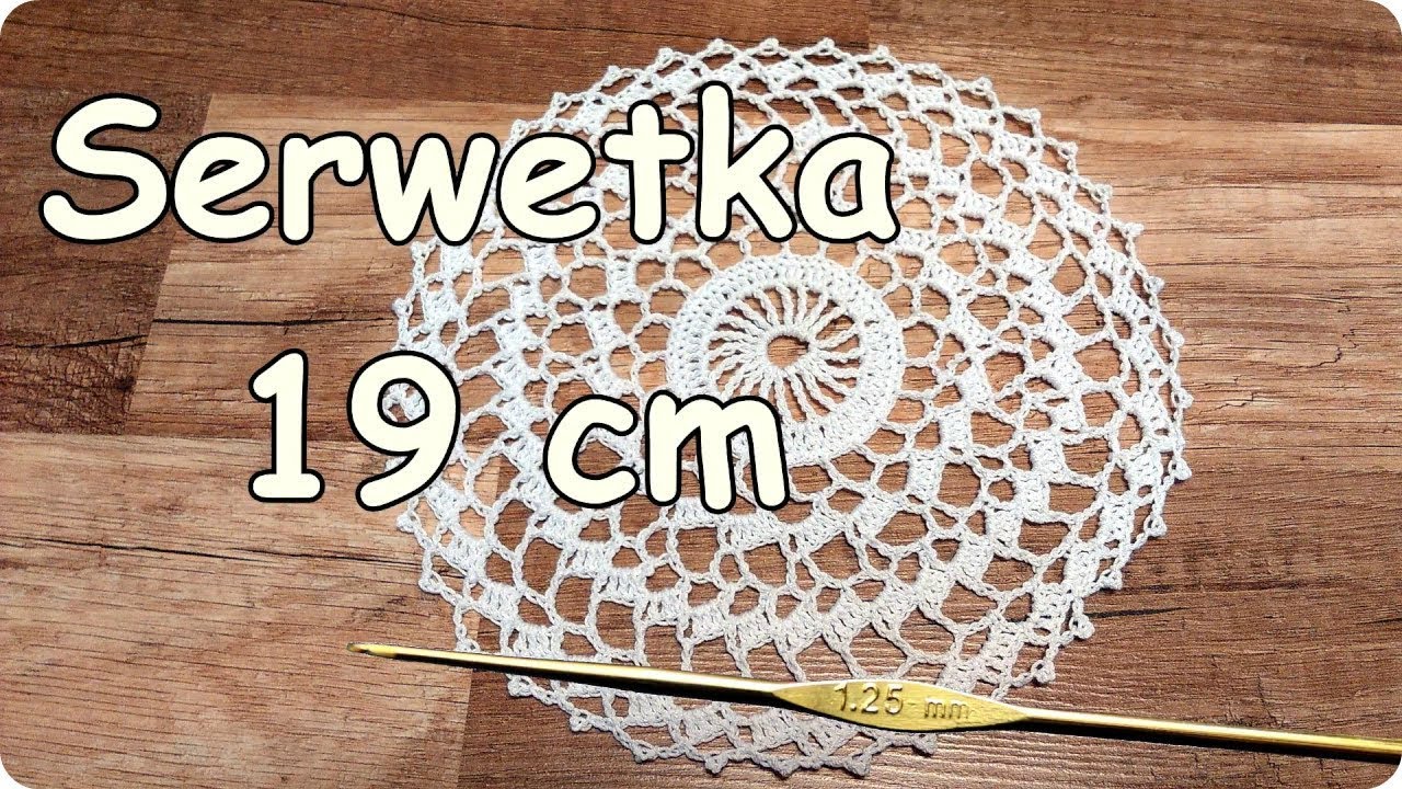Serwetka #16 - Szydełkowanie bez tajemnic