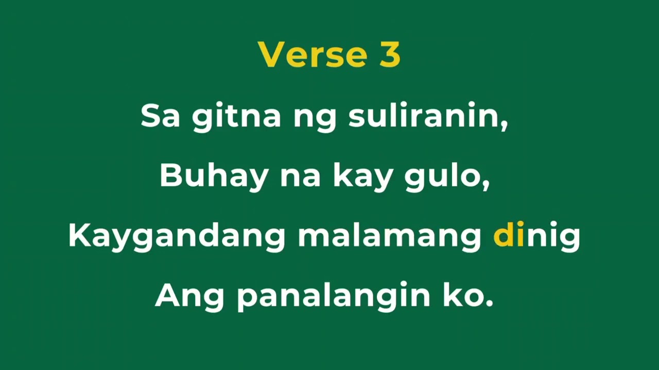 #86 Dalanging Taimtim (#144 Secret Prayer) LDS Tagalog Hymn