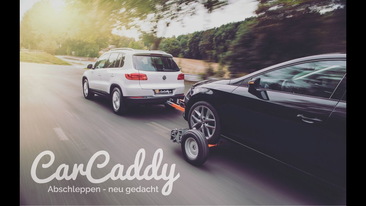 CarCaddy - Die mobile Abschleppachse in Aktion