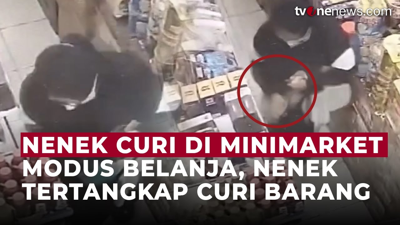 Heboh! Nenek Tertangkap Basah Curi Barang di Minimarket Duren Sawit | OneNews Update