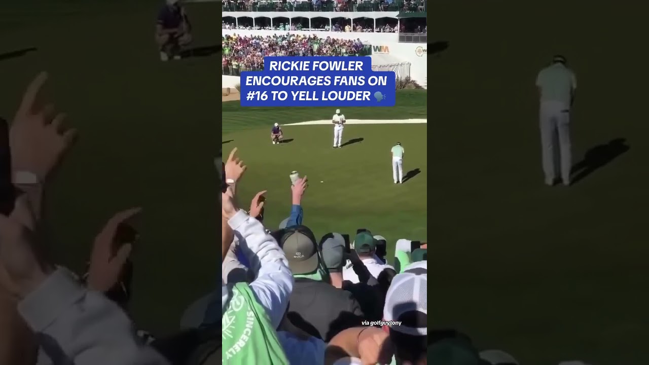 Rickie Fowler is a man of the people 👏