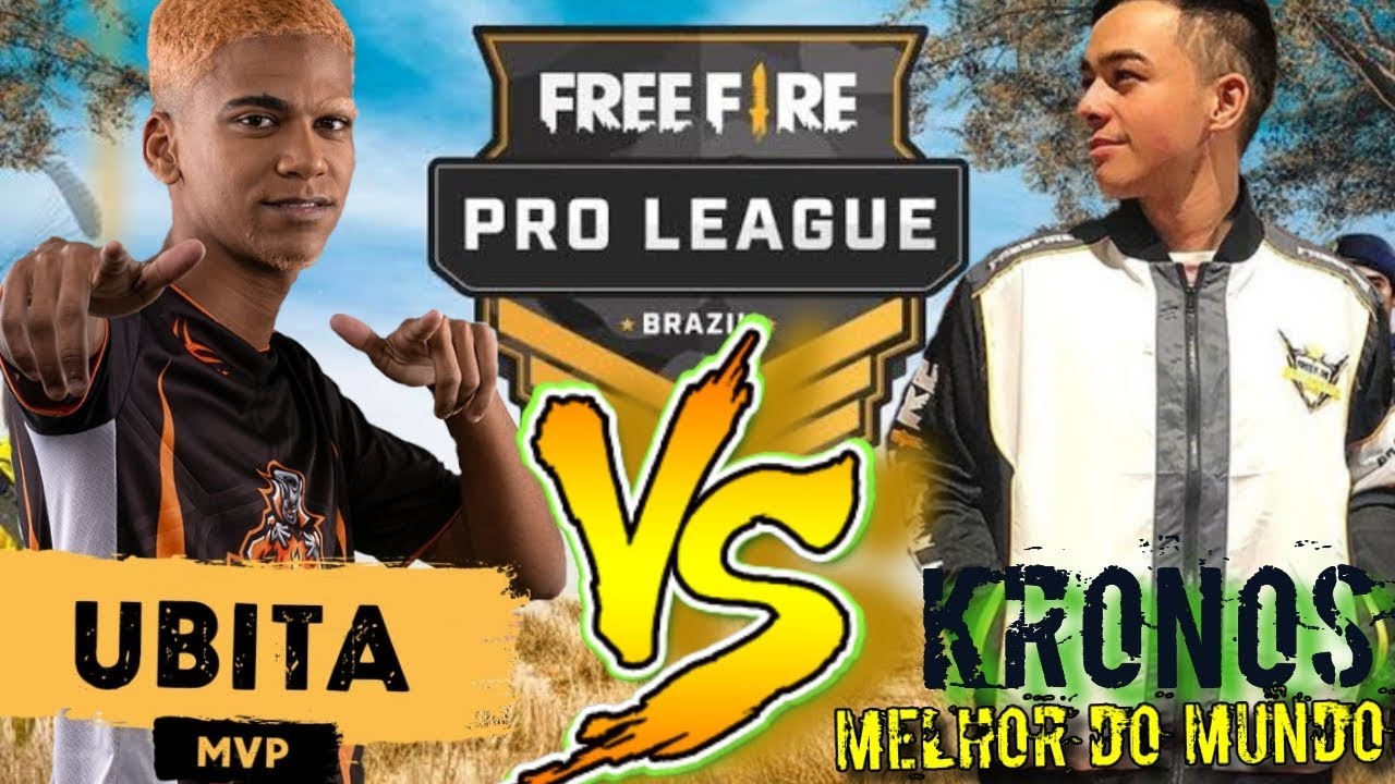 NEW UBITA MVP VS KRONOS O MELHOR DO MUNDO | MELHORES JOGADAS NA PRO LEAGUE FREE FIRE
